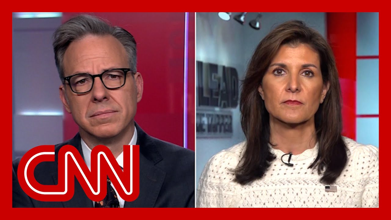 Tapper presses Haley on Alabama embryo ruling