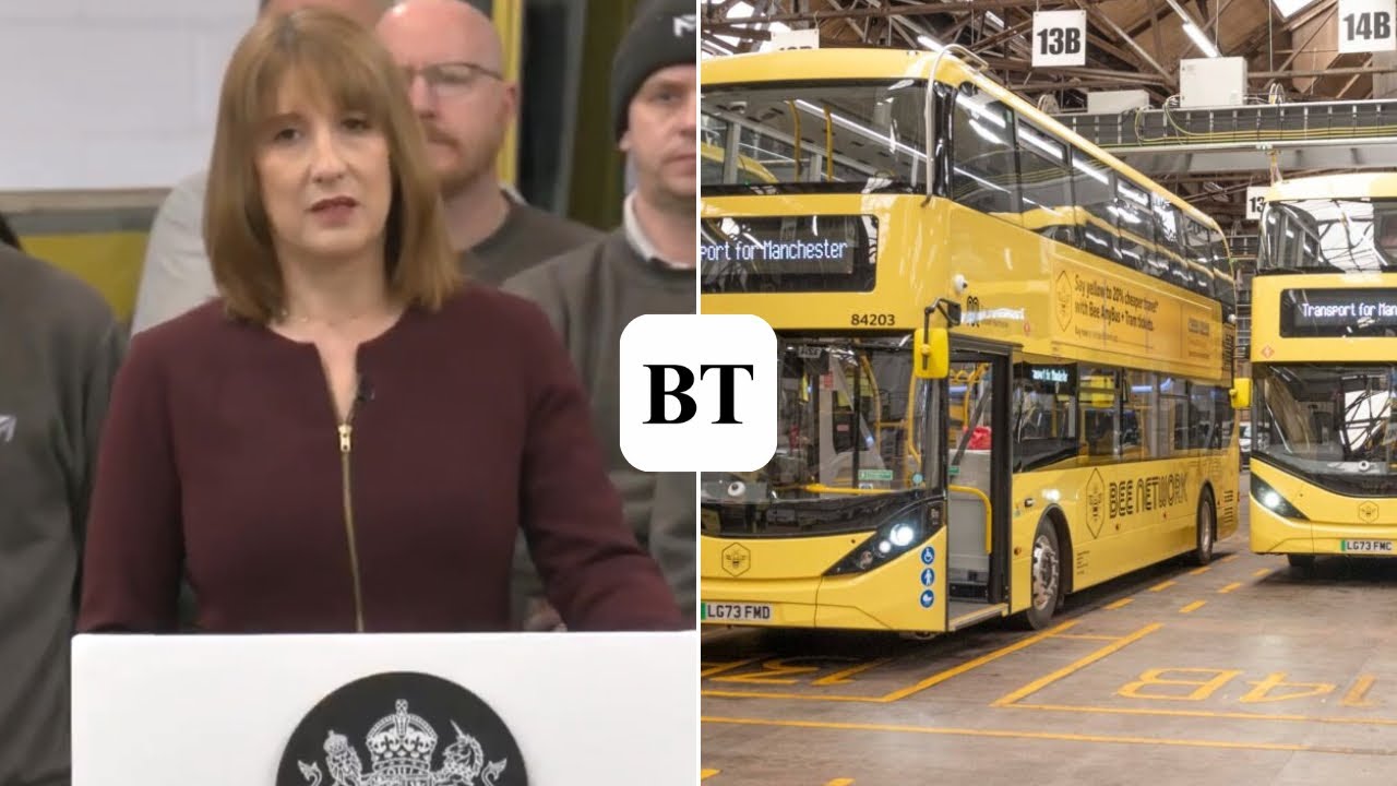 Rachel Reeves Announces &pound;15bn Transport Investment for North and Midlands