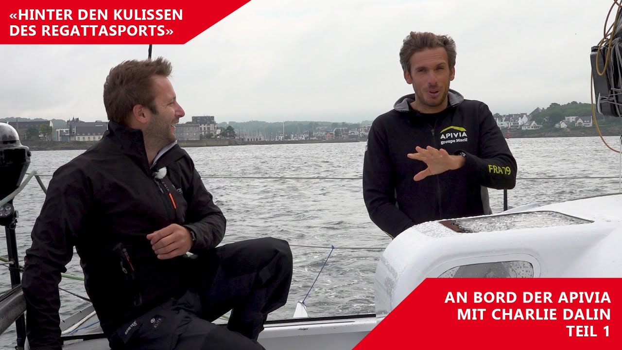 Kommen Sie mit Charlie Dalin an Bord der Apivia!