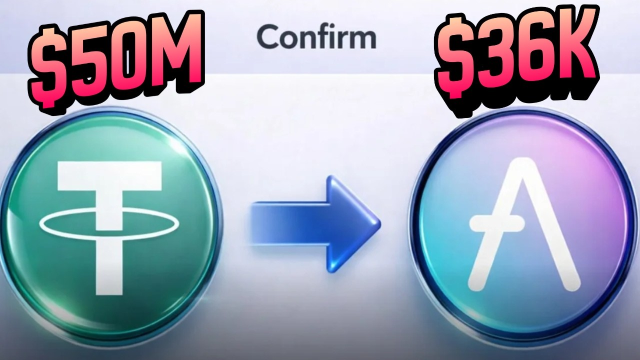 AAVE Whale Swaps $50Million into $36K (OUCH)