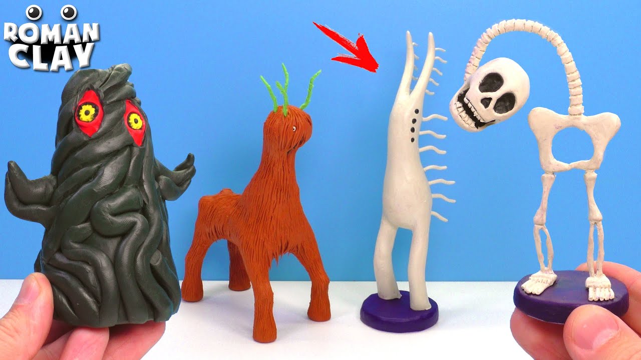 Watchtower, The Bird Watcher, Clockwise Jack with Clay | Trevor Henderson Creature