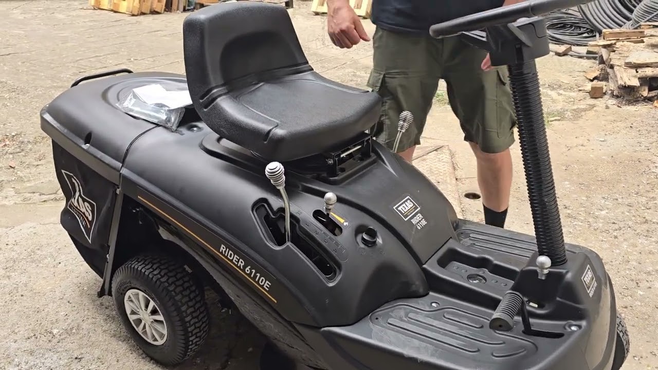 Χλοκοπτικο τρακτέρ Texas Rider 6110e 212 2134303  - 231 2134303