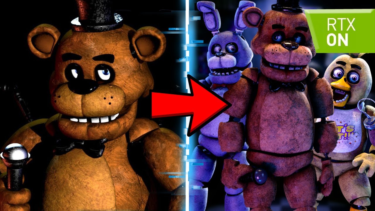 Hice FIVE NIGHTS AT FREDDY'S en UNREAL ENGINE 5