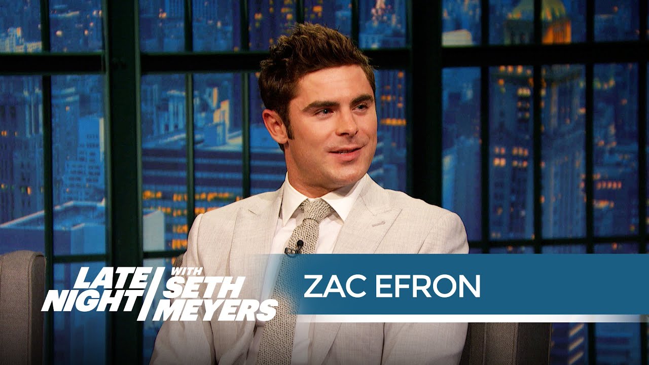 Zac Efron on Starring in the Baywatch Reboot - Late Night with Seth Meyers