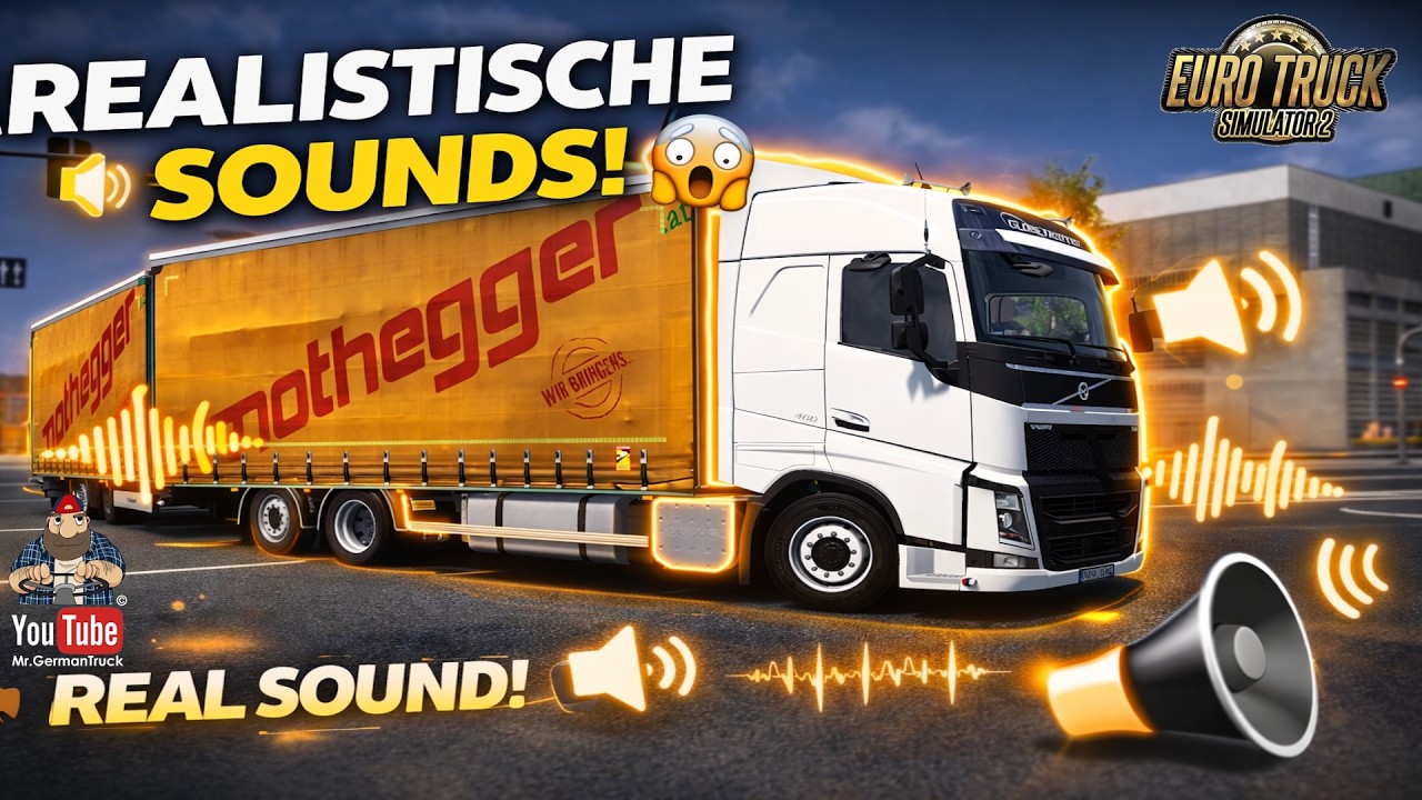 REALISTISCHE SOUNDS! 😱 Sound Fixes Pack in ETS2 1.58