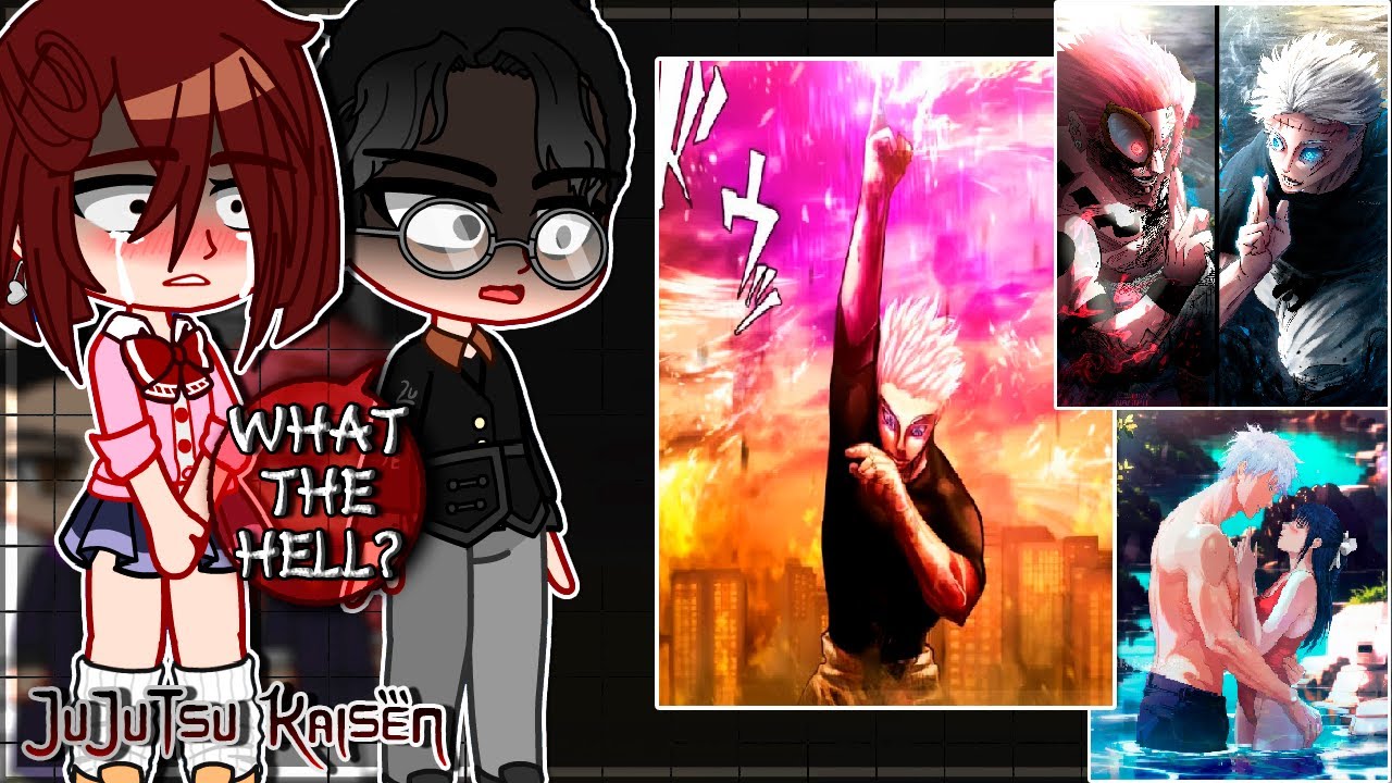 Dandadan react to Gojo | Gojo vs Sukuna | DANDADAN | Jujutsu Kaisen | JJK Gacha React