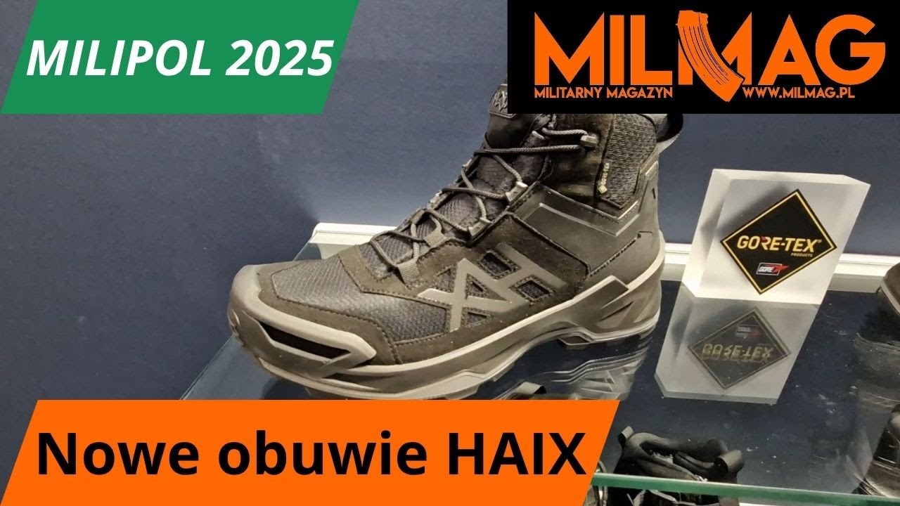 Nowe obuwie Haix | Milipol 2025