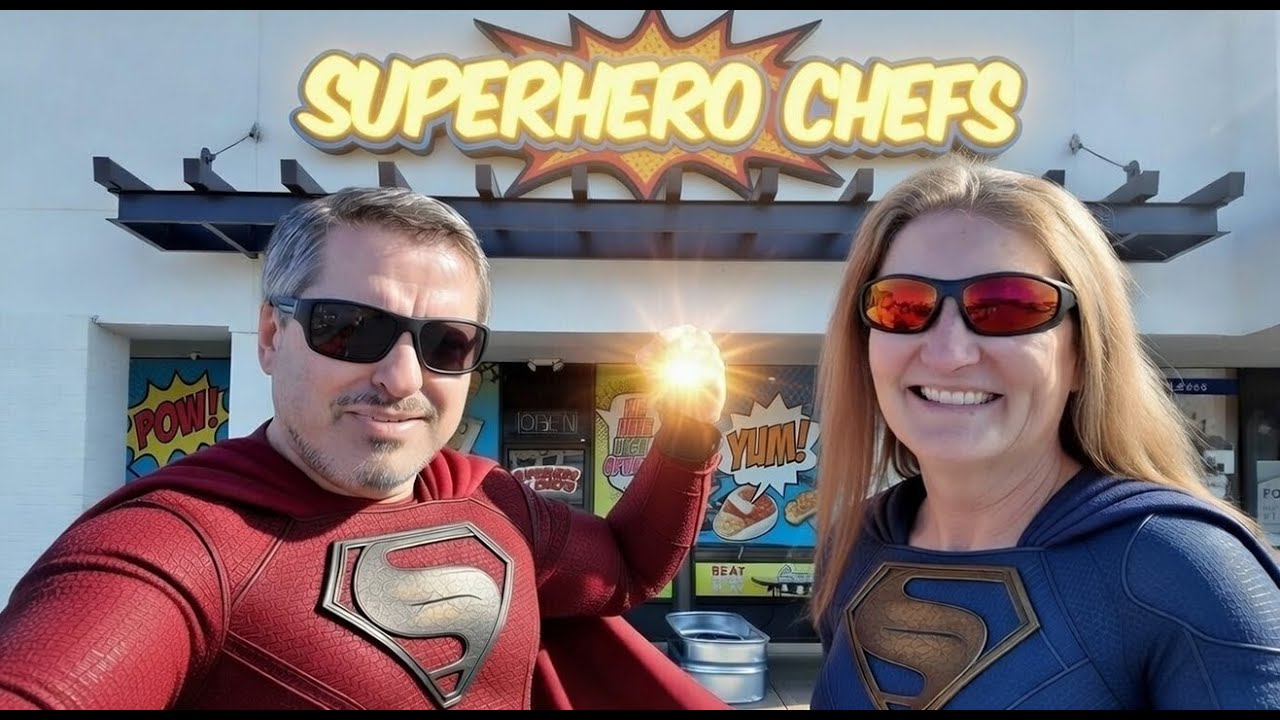 Ресторан Superhero Chefs в Хантсвилле, штат Алабама.