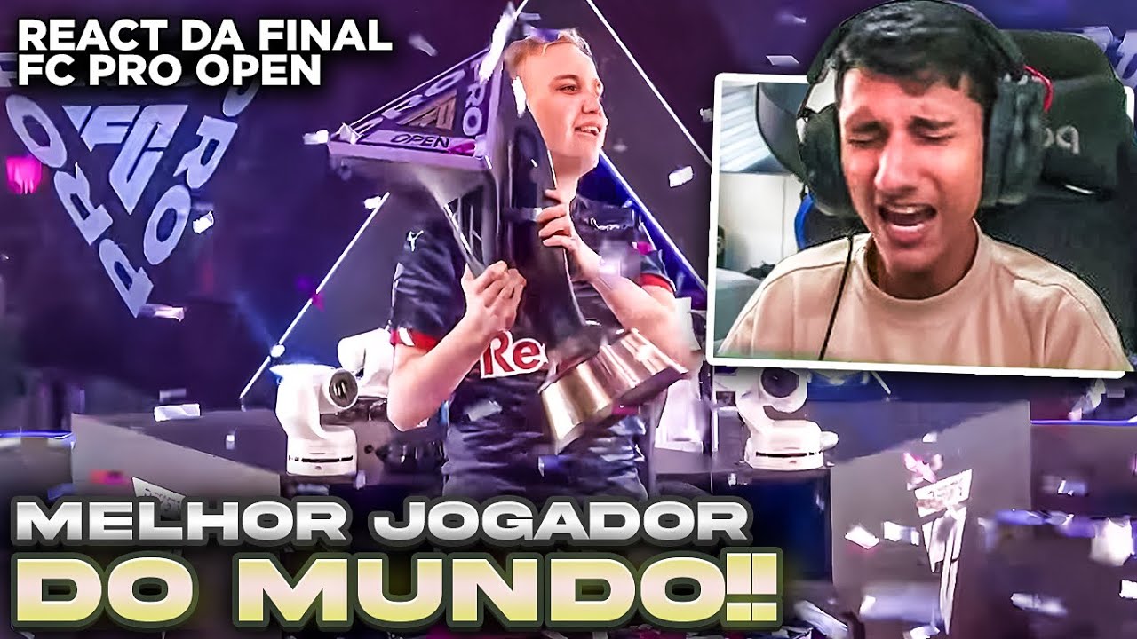 O melhor jogador de fifa do mundo-Verjgang campeão do pro open!