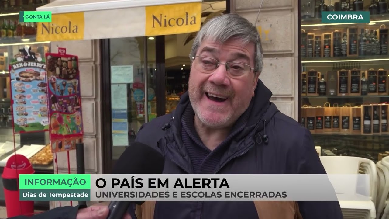 Ameaça de cheia centenária na Baixa de Coimbra