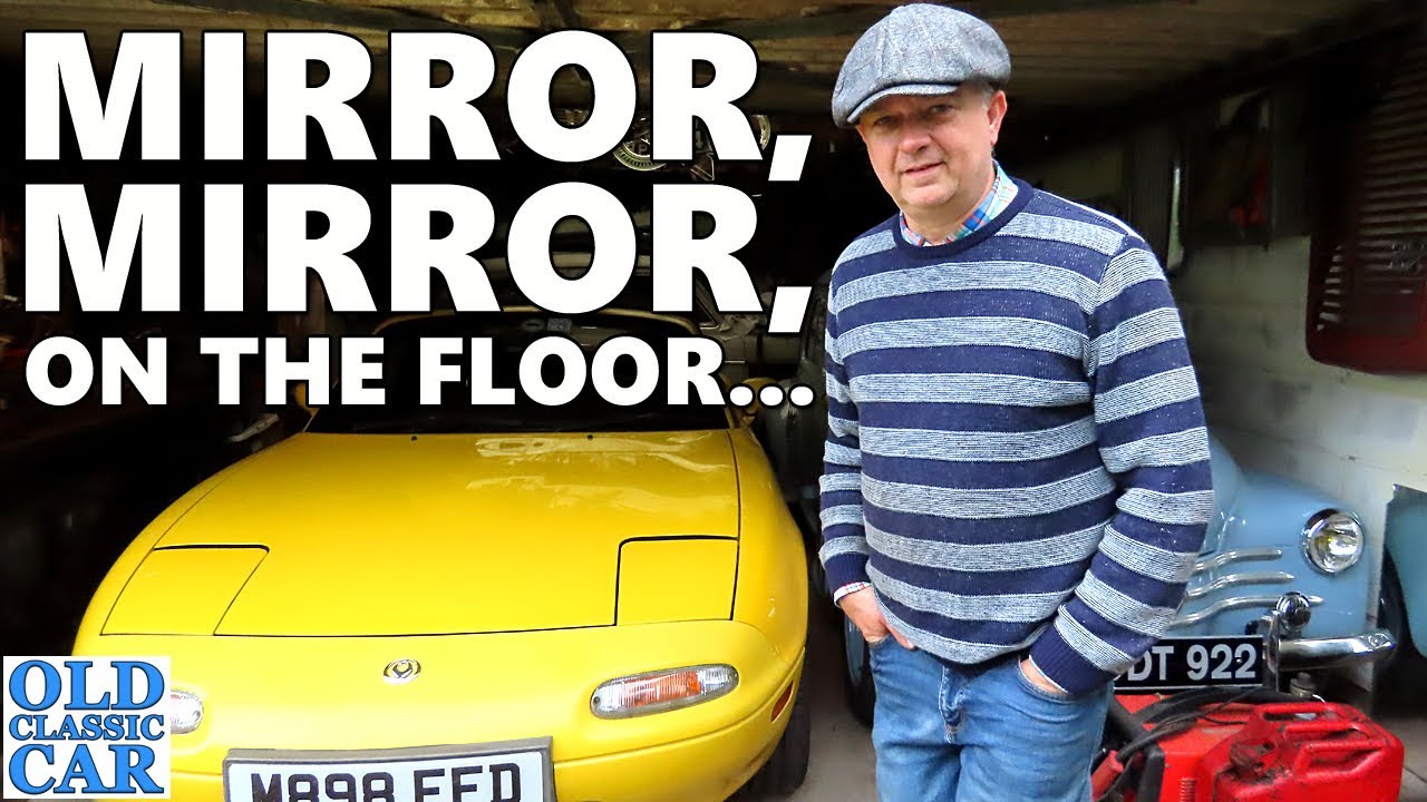 HOW TO FIX a Mazda MX5 Mk1's broken door mirror