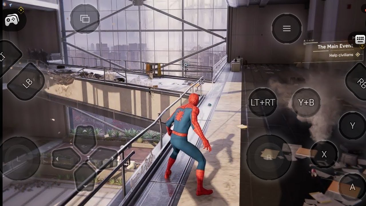 Marvel Spider Man Remastered Gameplay on Chikii Cloud Gaming Android 