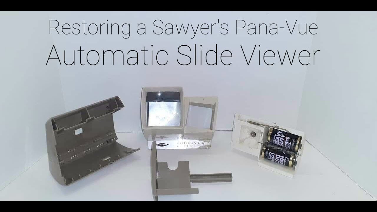 Vintage Electronics Restoration - Restoring a Sawyer's Pana-Vue Automatic Slide Viewer
