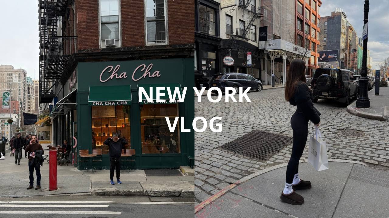 NEW YORK VLOG | CHA CHA MATCHA | KITH | ЦЕНТРАЛЬНЫЙ ПАРК