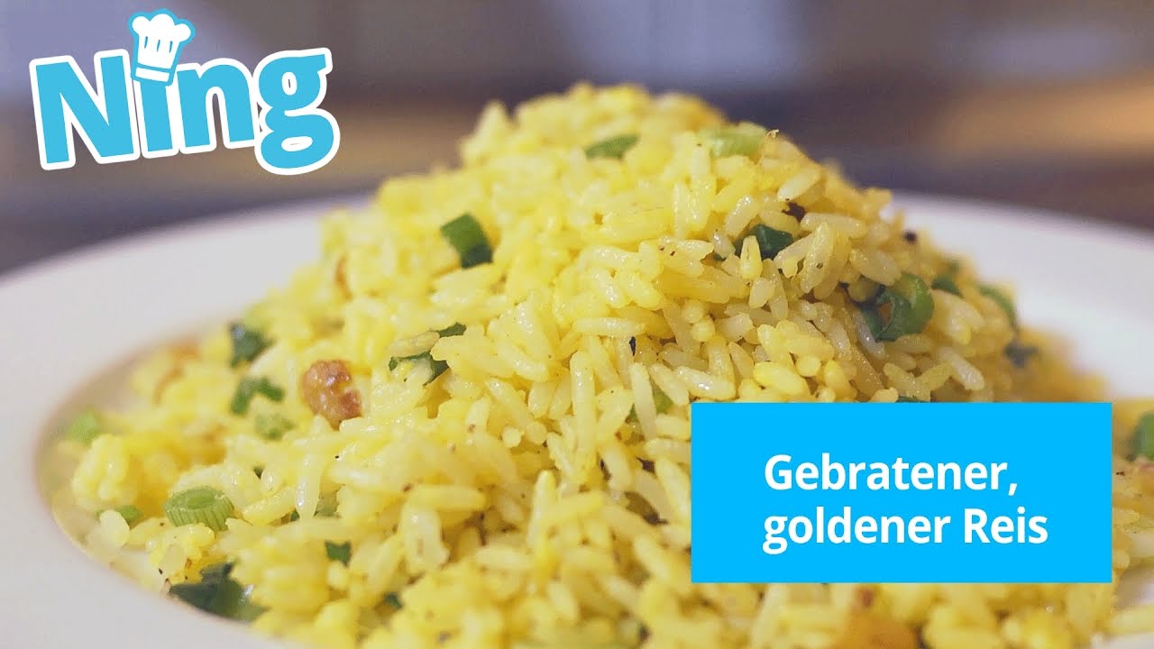 Rezept: Gebratener, goldener Reis (Reis mit Eigelb) 黃金炒飯