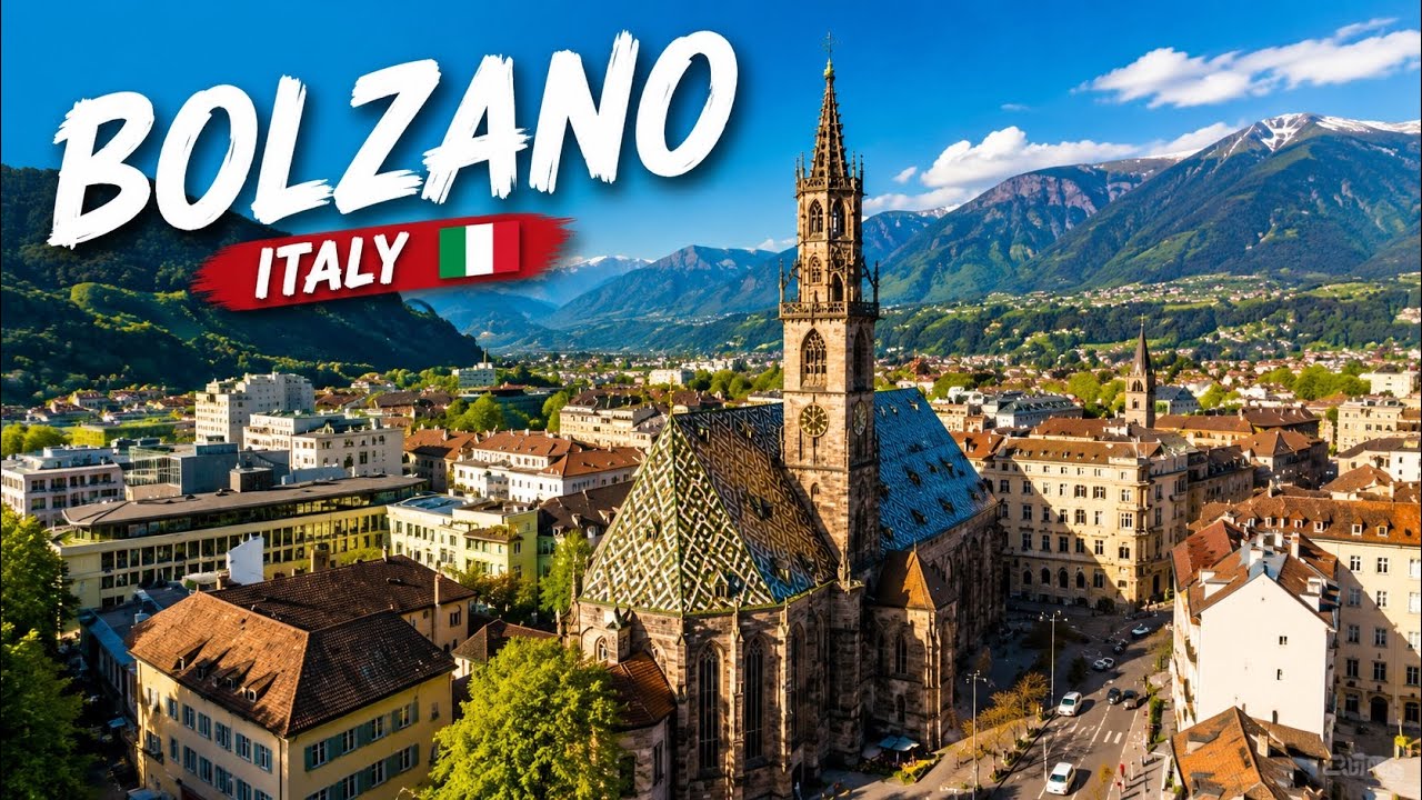Discover Bolzano: Where Italian & German Culture Meet in 4K