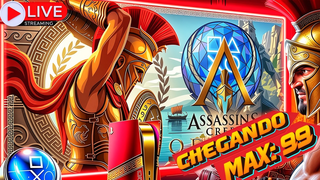 ASSASSIN'S CREED ODYSSEY: Buscando o Nivel_MÁX_99 #aovivo #live