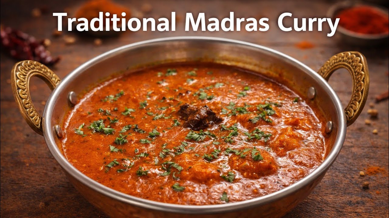 Authentic Madras Curry Recipe | The Original Bengali Creation