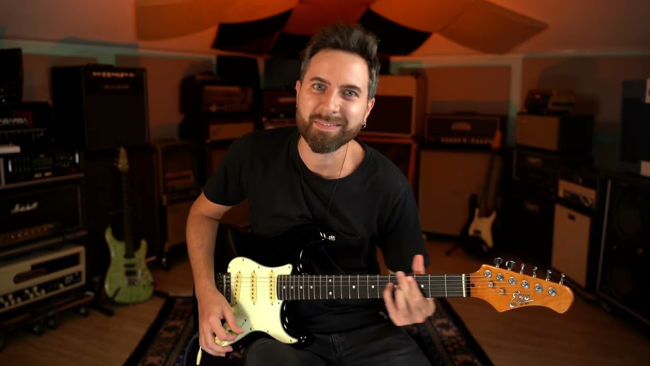 Eko Guitars | ST-300 Black