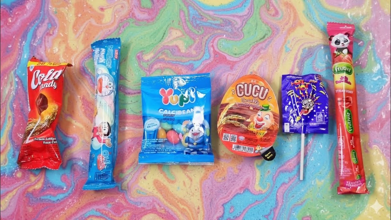 ASMR Candy & Snack Unboxing | Most Popular Candys | ASMR Unwrapping Candys | Jan 8, 2026
