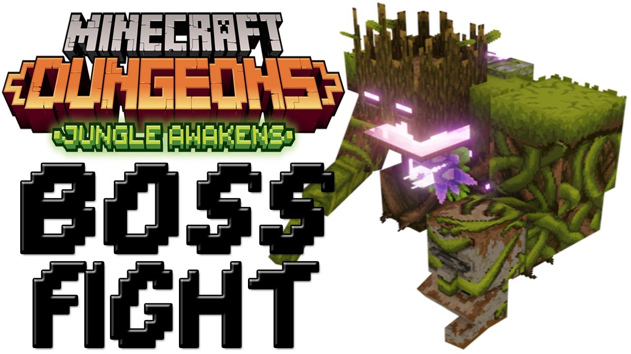 Minecraft Dungeons // Jungle Awakens DLC Boss Fight