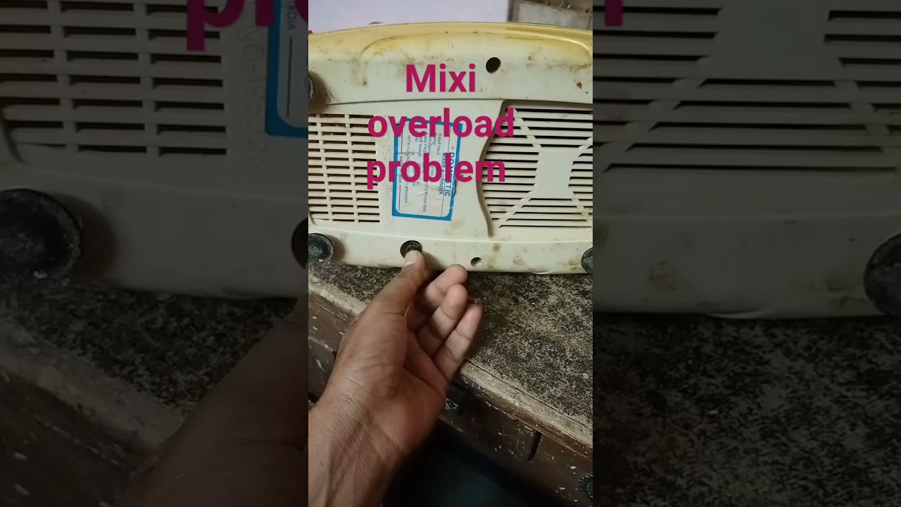 mixer grinder overload problem kaise thik kare #electronic #new #electric #experiment
