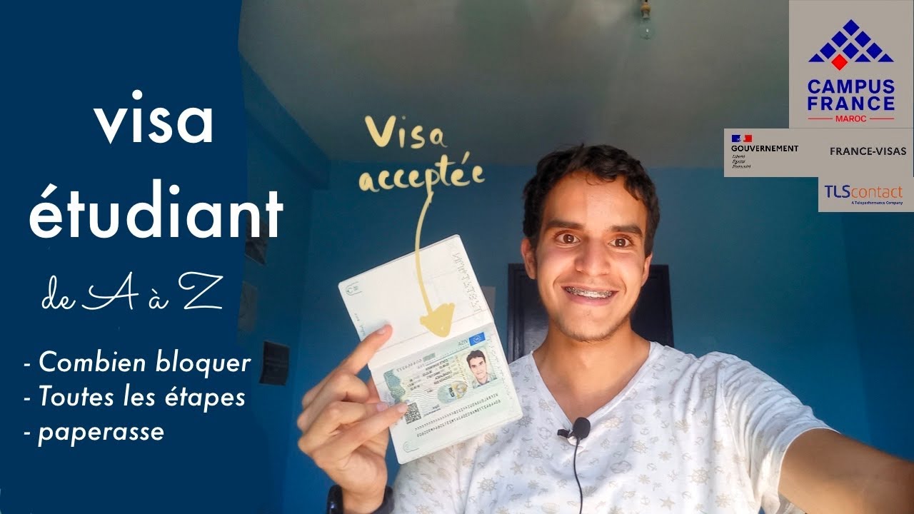 (new) procédure visa étudiant en France de A à Z     | فيزا فرنسا
