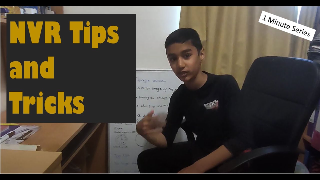 11 Plus - NVR : first of 1 minute Tips video series