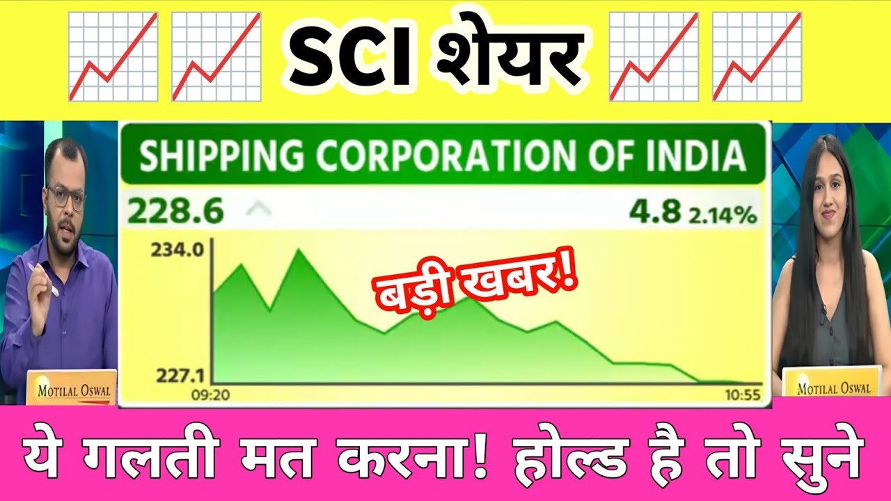 Shipping corporation of india share latest news | SCI stock analysis | Sci share news 25 September