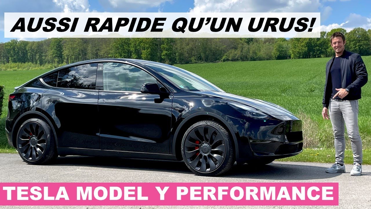 Essai Tesla Model Y Performance – Aussi rapide qu’un Lamborghini Urus !