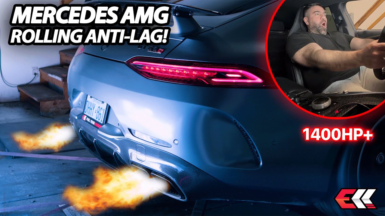 Система антилага GT63 AMG! Почему она необходима на автомобиле с мощным турбонаддувом.