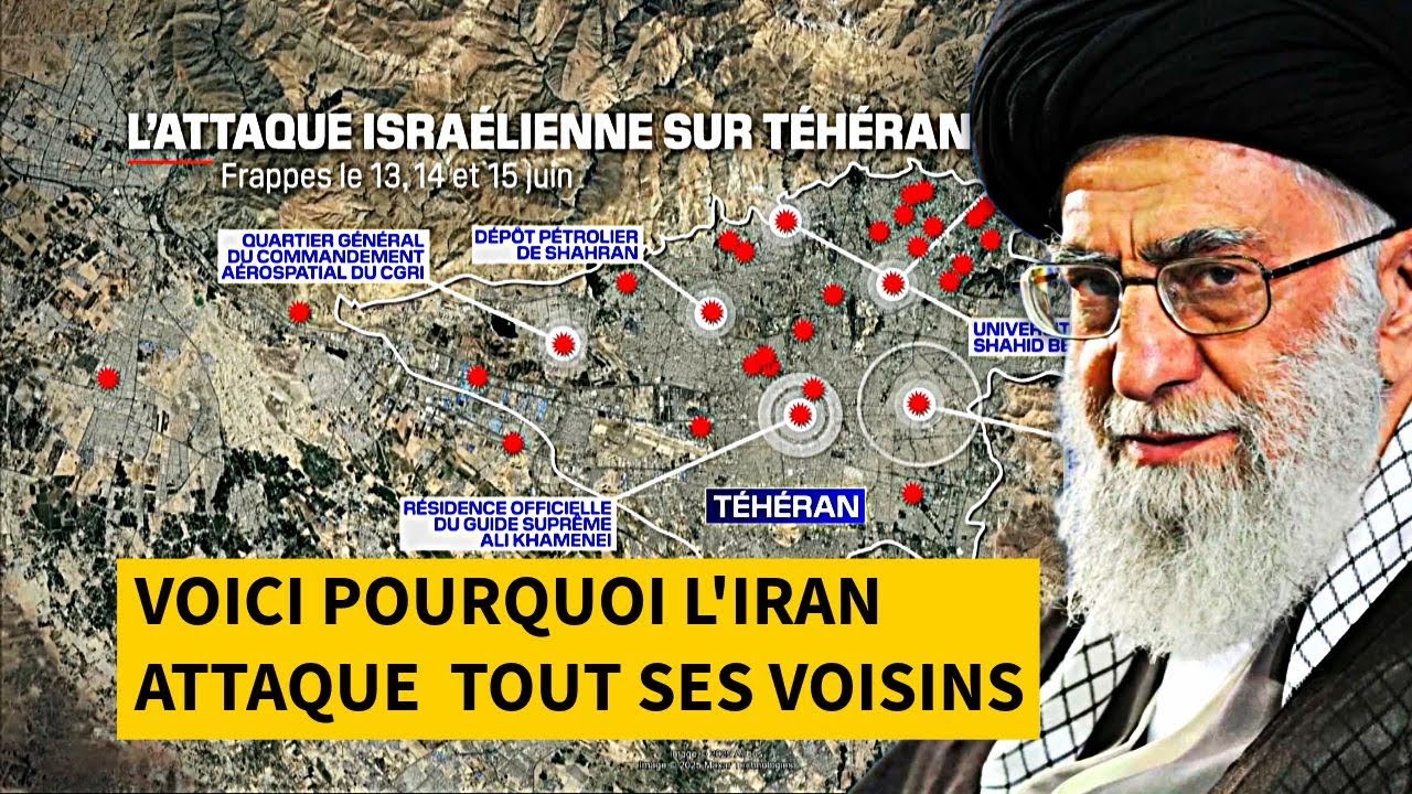 POURQUOI l'Iran ATTAQUE Tous Ses Voisins ? La Vérité Cachée sur les Tensions au Moyen-Orient 🚨