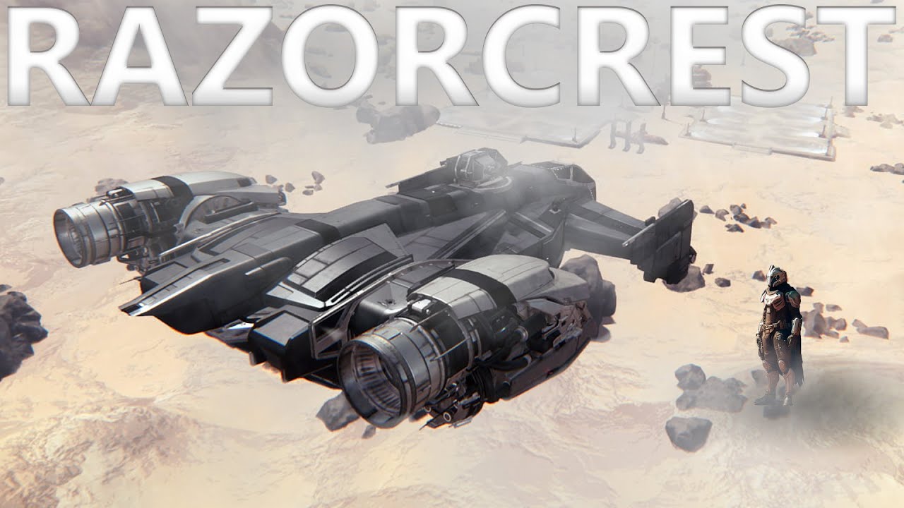 I Got The Mandalorian Razorcrest In Star Citizen!