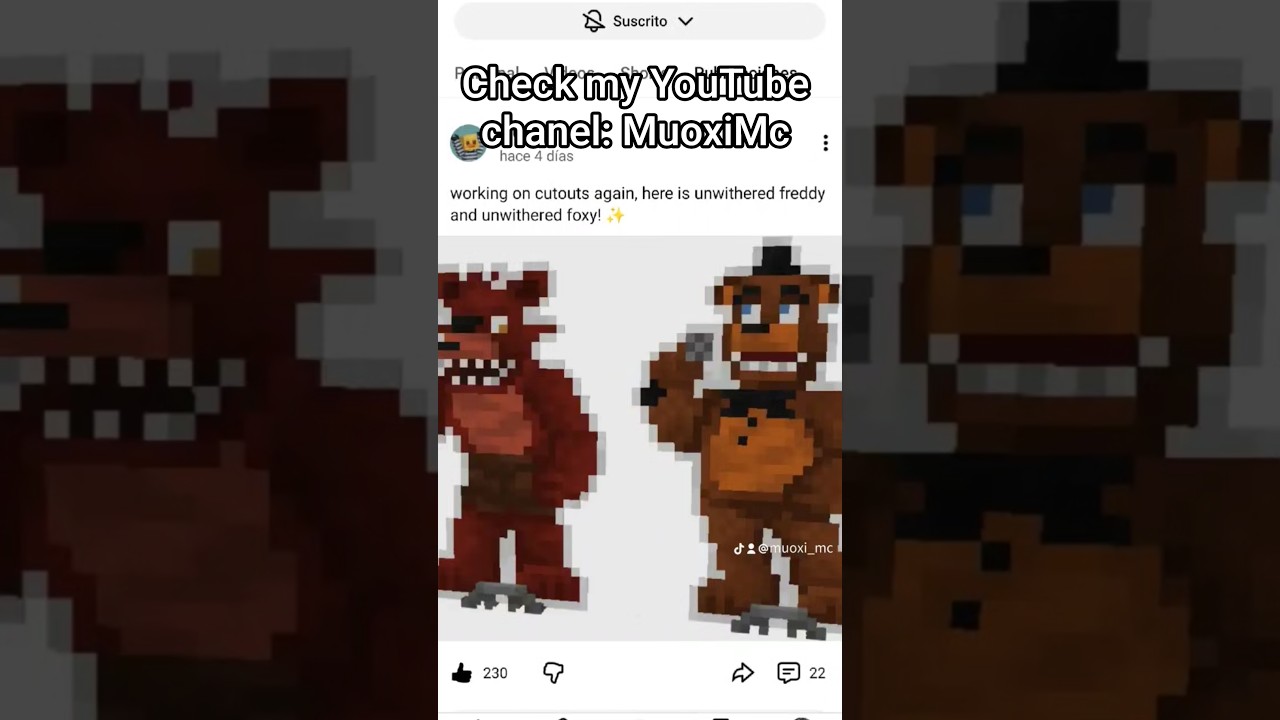 Check my YouTube chanel: MuoxiMc 