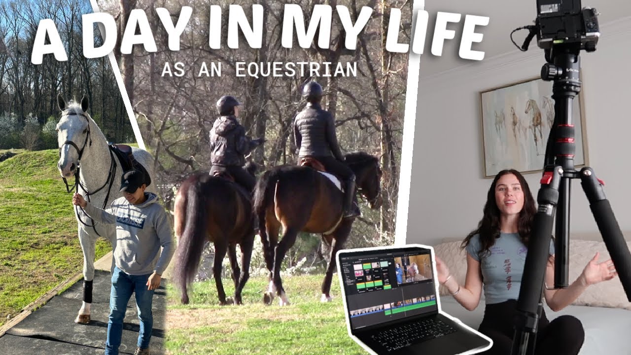 A day in my life as an equestrian influencer!!!