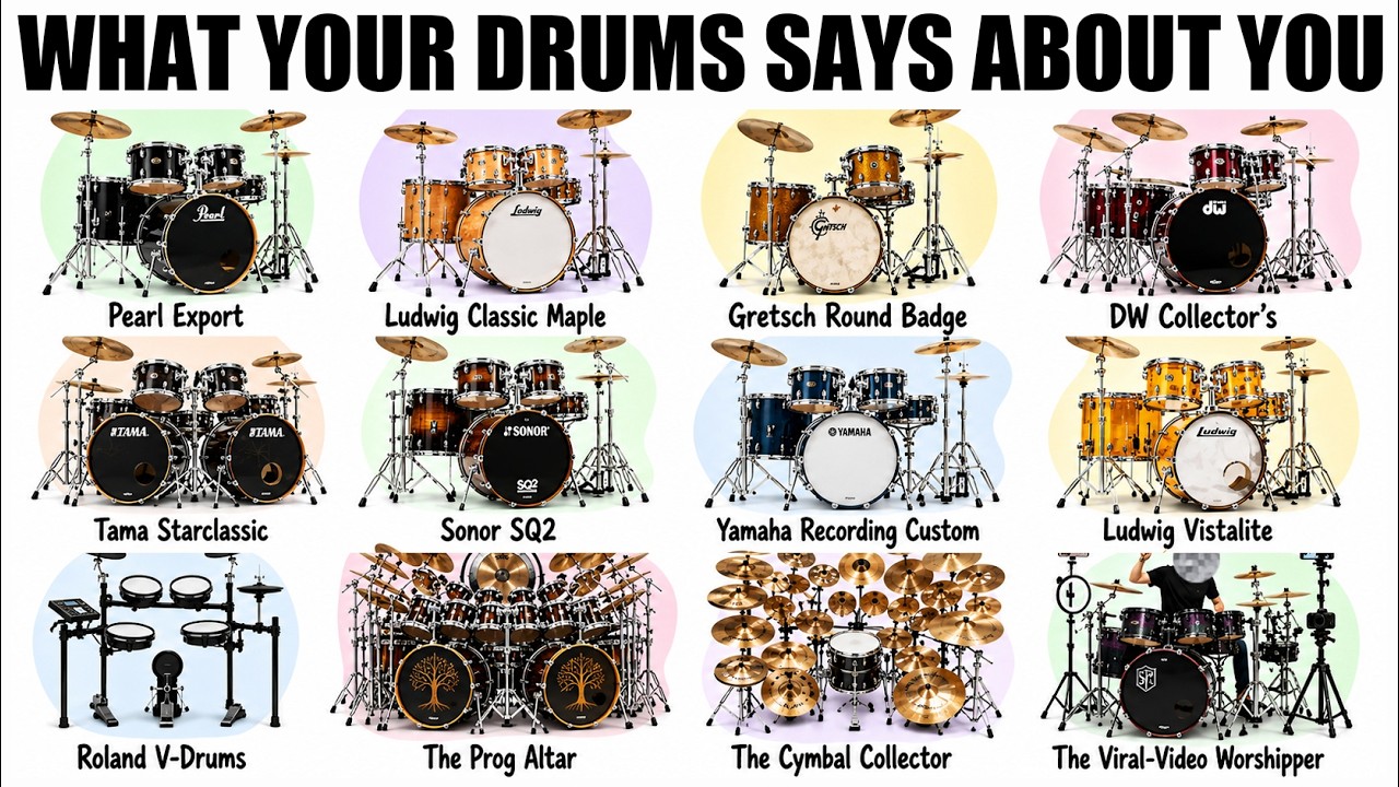 What Your DRUMS Says About You (VERY ACCURATE)