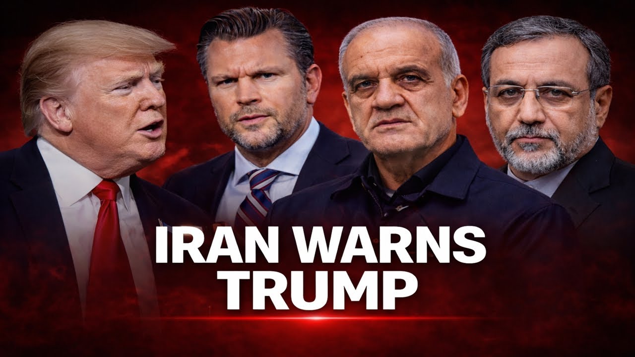 Iran President Breaks Silence After Trump Demands “Surrender” Hegseth Sparks Outrage