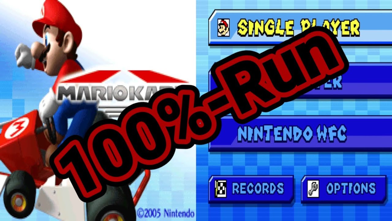 Mario Kart DS - Complete Walkthrough (100%)