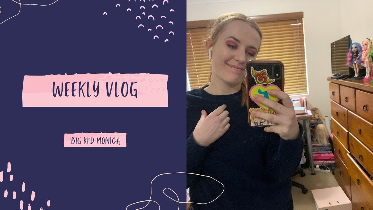 WEEKLY VLOG- Makeup, thrifting and room tour