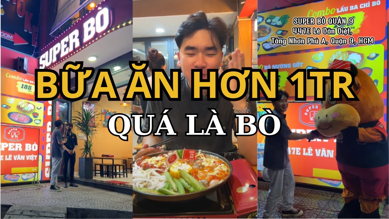 BỮA ĂN HƠN 1TR NHƯNG CHỈ TOÀN THỊT BÒ || FULL