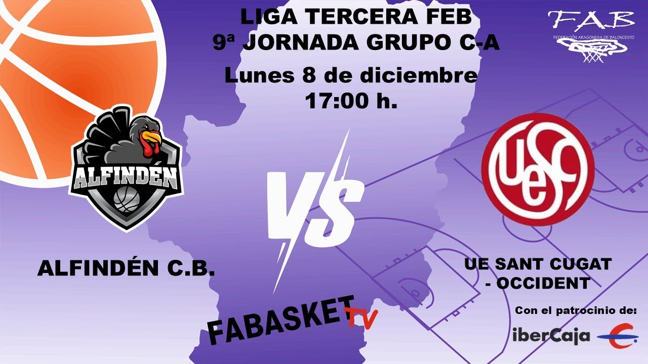 ALFINDEN CB vs UE SANT CUGAT - OCCIDENT
