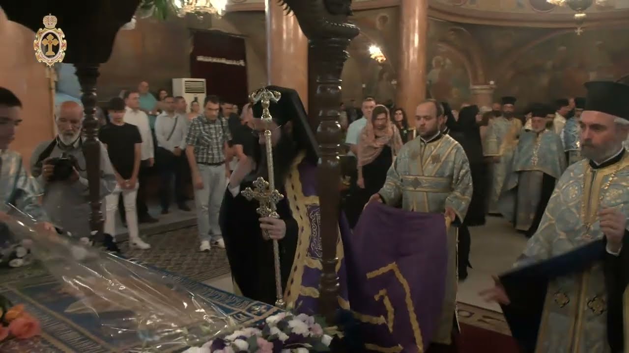 14. 08 2023 г.-Празнична вечерня с чина на Опело на Пресвета Богородица в храм „Успение Богородично“
