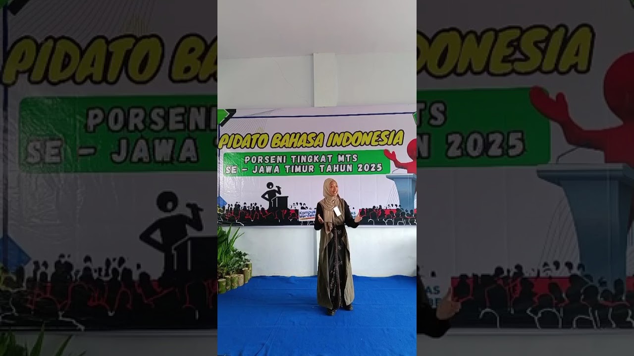 Pidato Bahasa Indonesia || Porseni Jatim