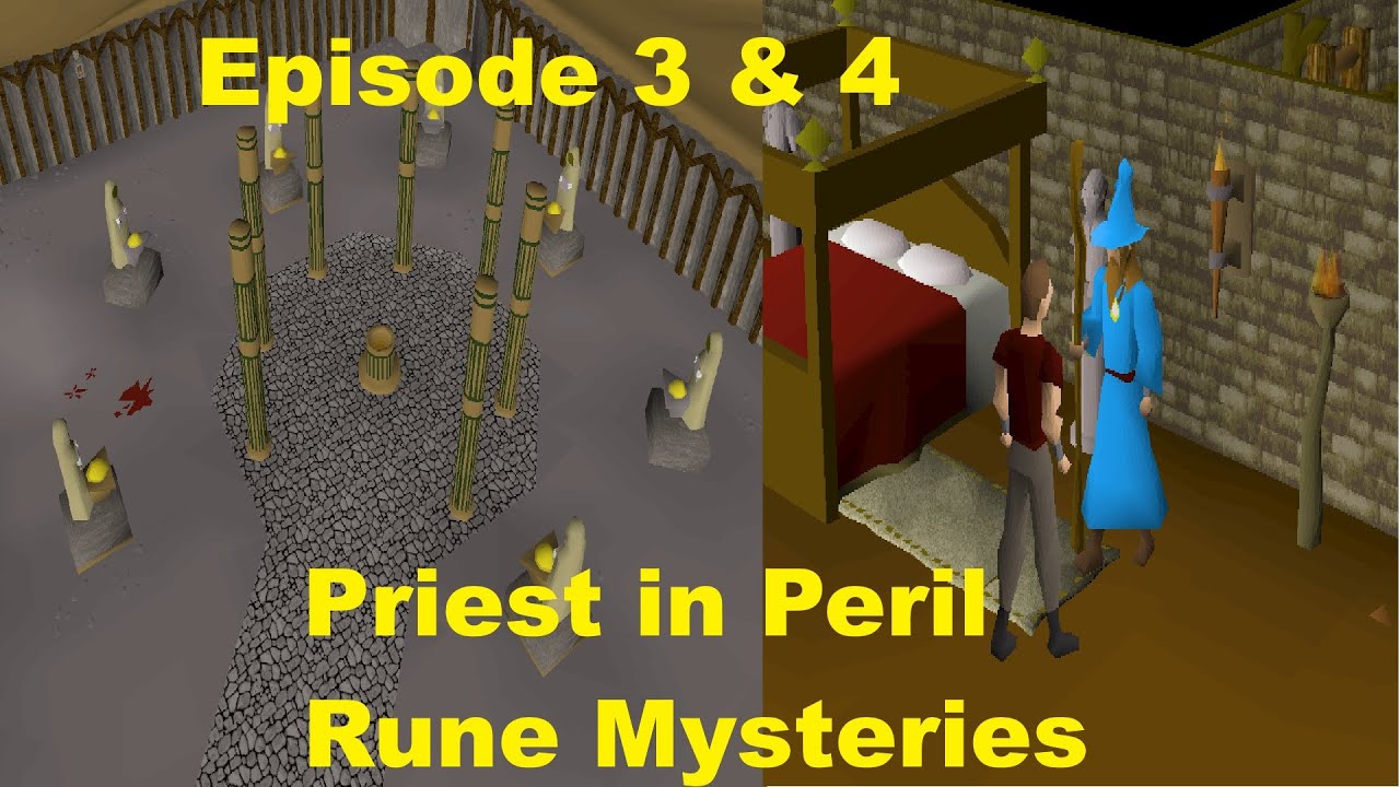 Every quest as an Ironman. (Priest in Peril/Rune Mysteries) Episode 3 & 4.