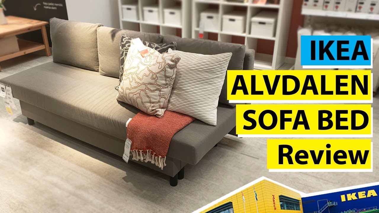 Ikea ALVDALEN sofa bed review