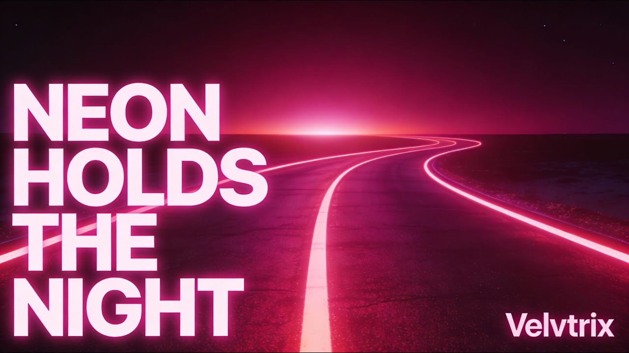Neon Holds the Night 🌌 | Futuristic Cyberpop Night Drive – Velvtrix