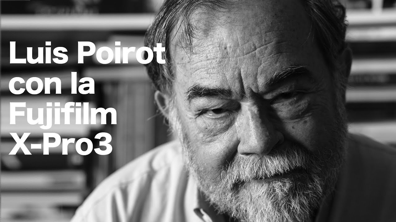 Luis Poirot con la Fujifilm X-Pro3 // Pablo Wilson