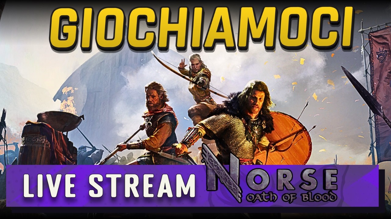 Norse: Oath of Blood - RPG Tattico a Turni Vichingo da provare? 🔴 LIVE ITA