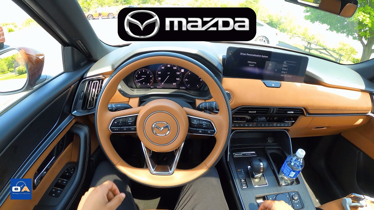 2024 Mazda CX-90 Turbo S Premium Plus | POV Test Drive Impressions & Review | 4K