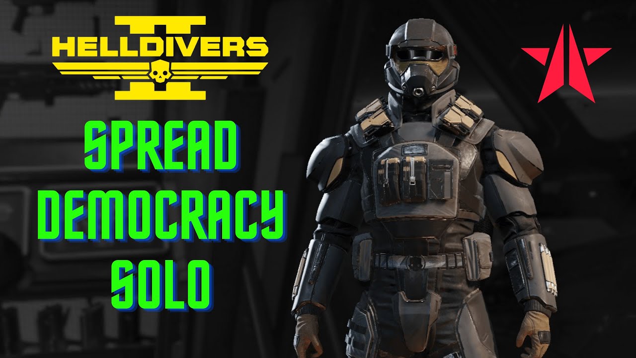 Helldivers 2: Spread Democracy Solo - Hardest Difficulty Gameplay / Full Clear / Deathless